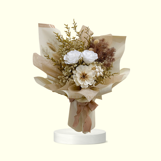 (Dried Flowers) White Pau