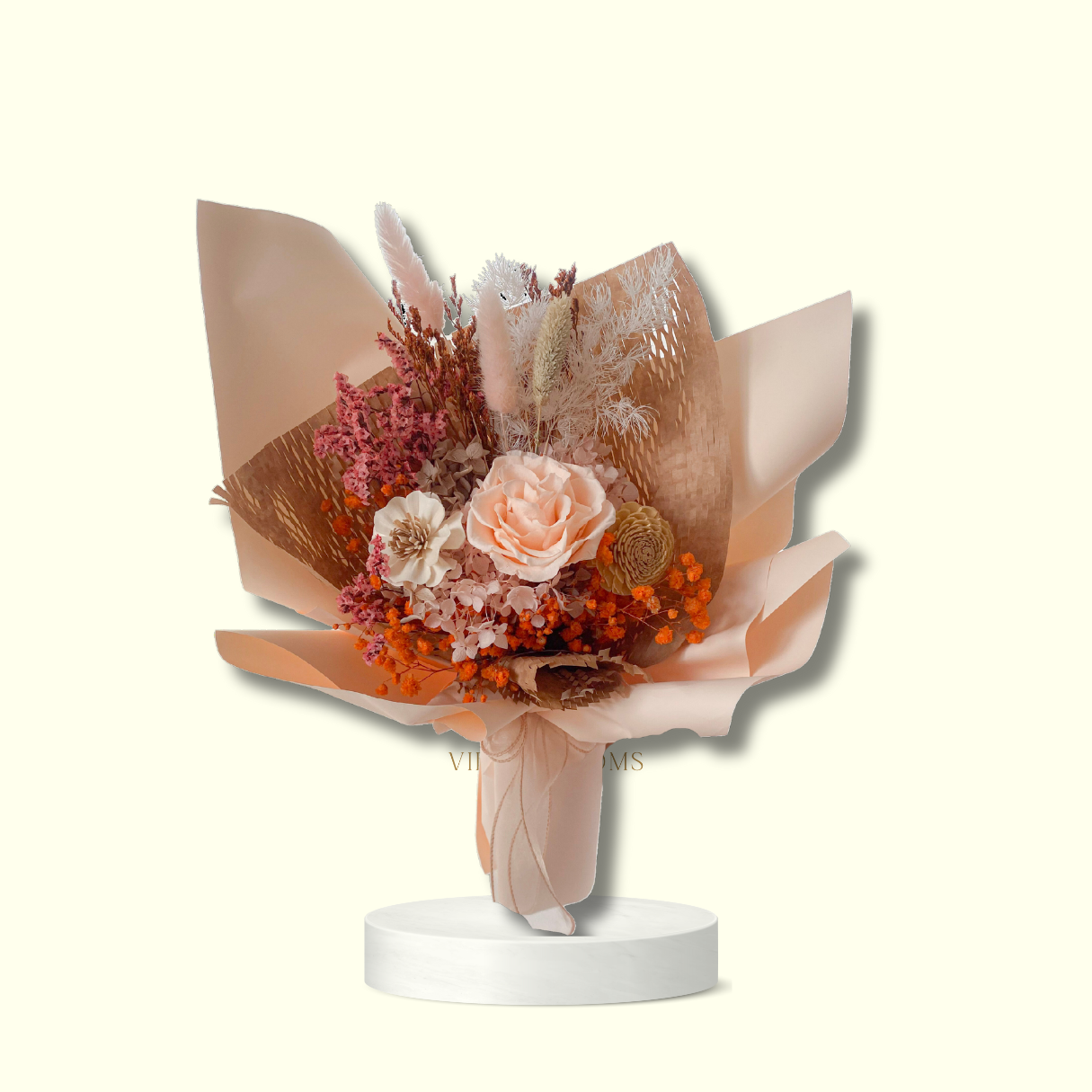 (Dried Flowers) Peachy Freya