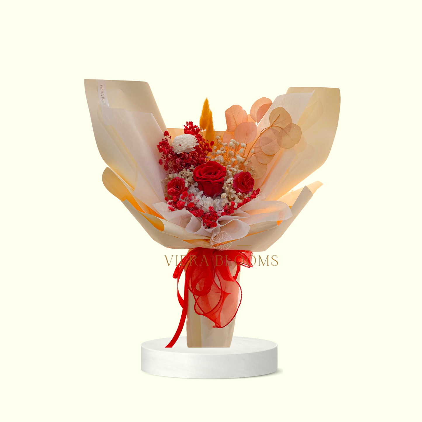 (Dried Flowers) Mina Red