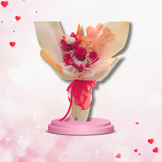 (Dried Flowers) Mina Red