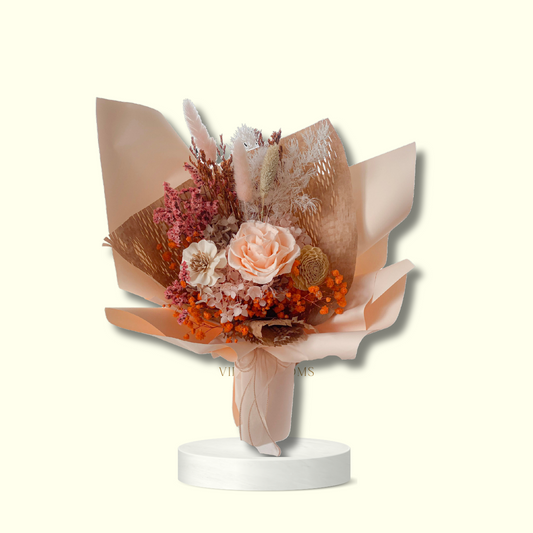 (Dried Flowers) Peachy Freya